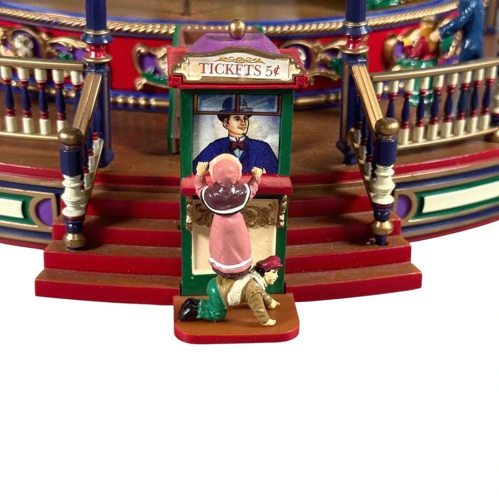 Mr. Christmas Holiday Around The Carousel Musical Animated 30 Songs 2002 China